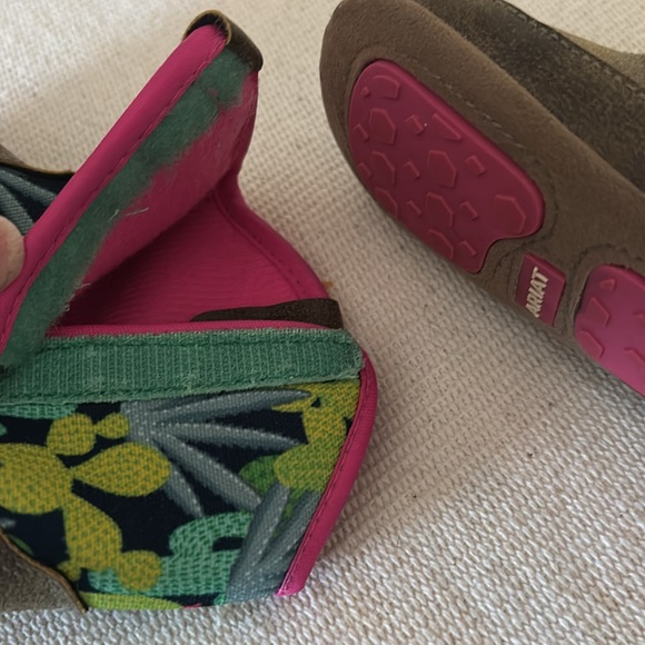 Ariat Infant Lil Stompers Roswell Cactus Print Bootie Boots - Picture 7 of 9